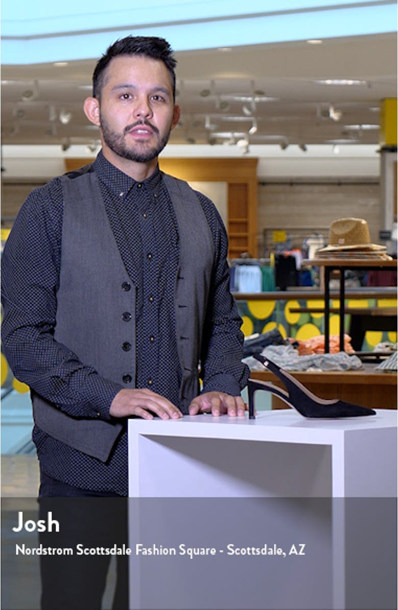 Janet Slingback Pointed Toe Pump, sales video thumbnail