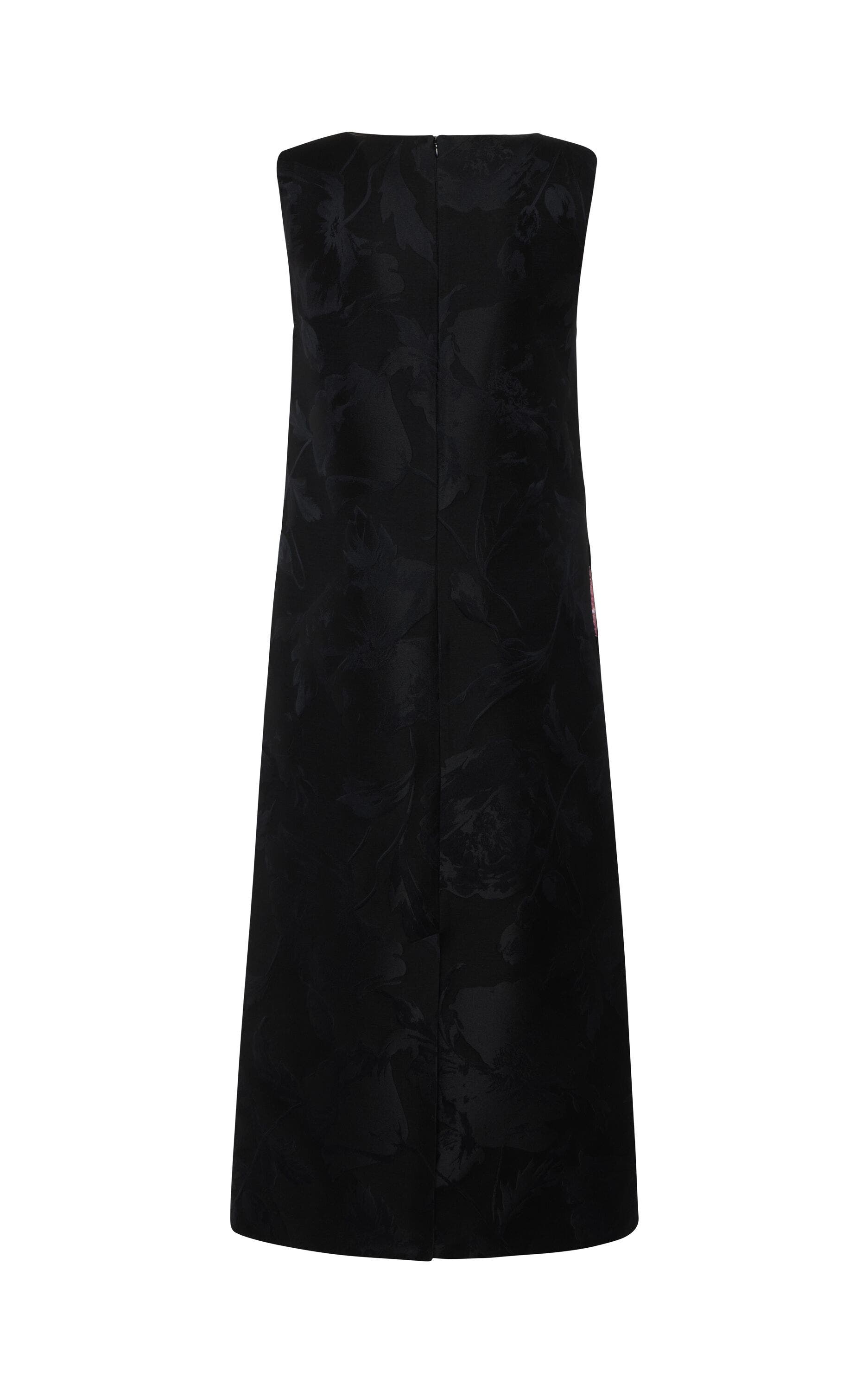 La DoubleJ Column Dress Sylph Jacquard Black (Women) | Nordstrom