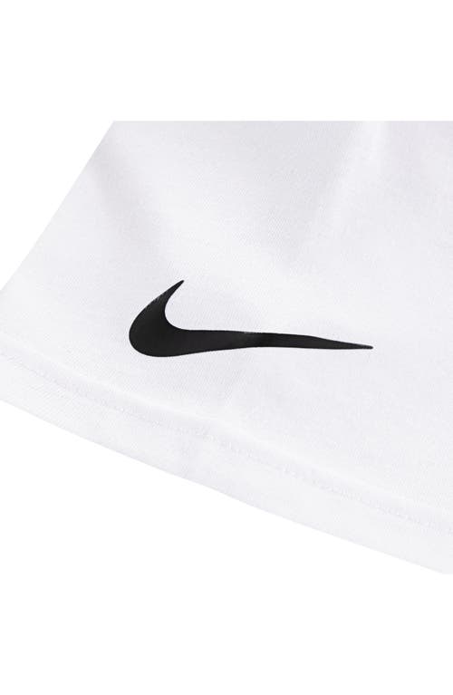 Nike 'just Do It' T-shirt & Shorts Set In Multi