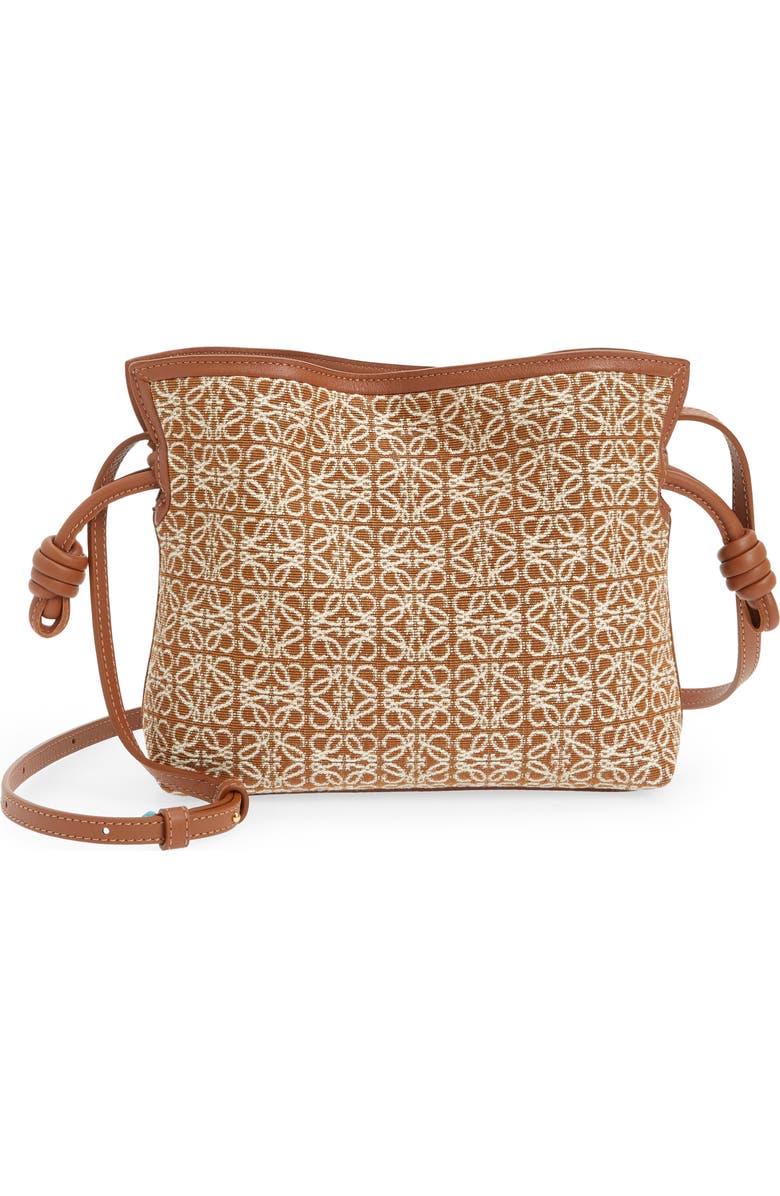 Loewe Mini Flamenco Anagram Jacquard Bag, Main, color,