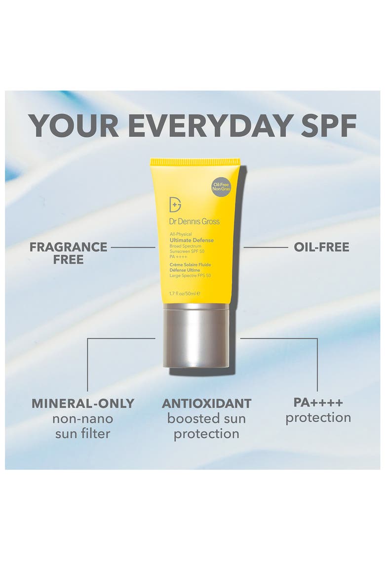 All-Physical Ultimate Defense Broad Spectrum Sunscreen SPF 50 PA++++, Alternate, color, NO COLOR