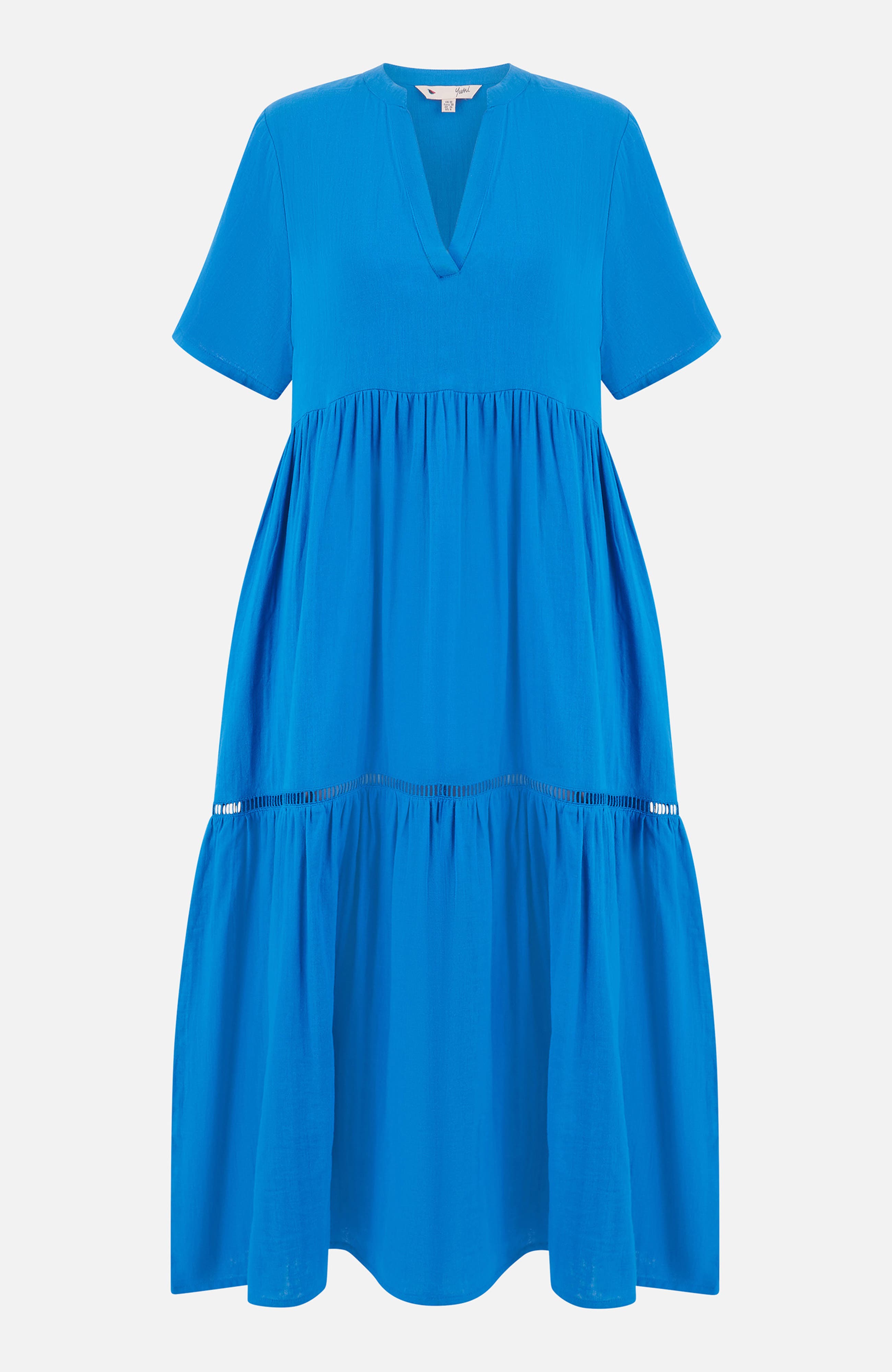 Cotton Kaftan Midi Dress - image 2