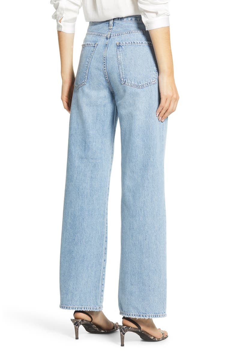 Flavie High Waist Trouser Jeans, Alternate, color, TULAROSA