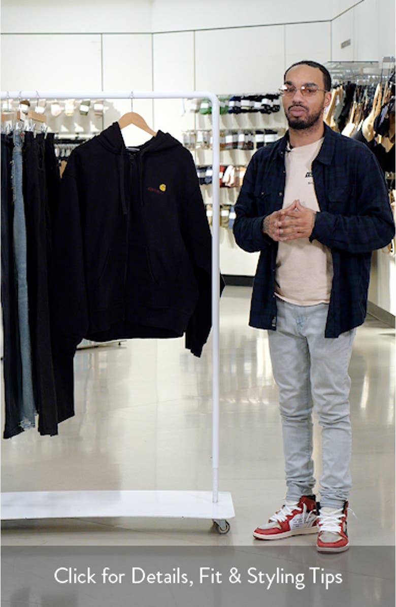 American Script Cotton Blend Hoodie, sales video thumbnail