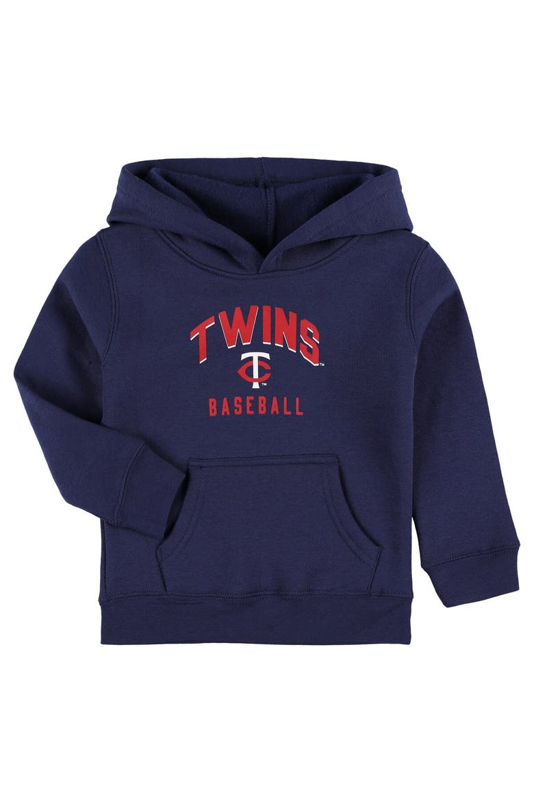 Toddler Navy/Gray Minnesota Twins Play-By-Play Pullover Fleece Hoodie & Pants Set, Alternate, color, Navy