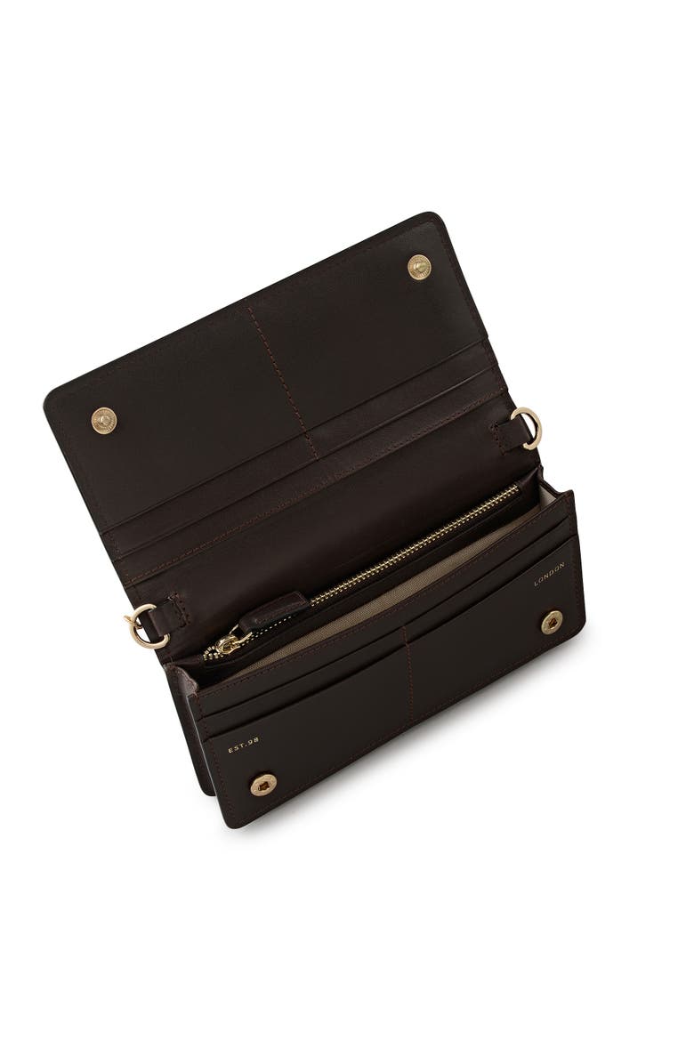 Radley Chester Row - Cow Hide Large Bifold Wallet, Alternate, color, Dark Oak