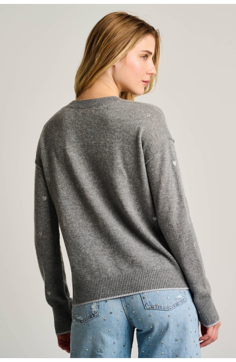 Lisa Todd Call It Love Cashmere Heart Sweater, Alternate, color, 