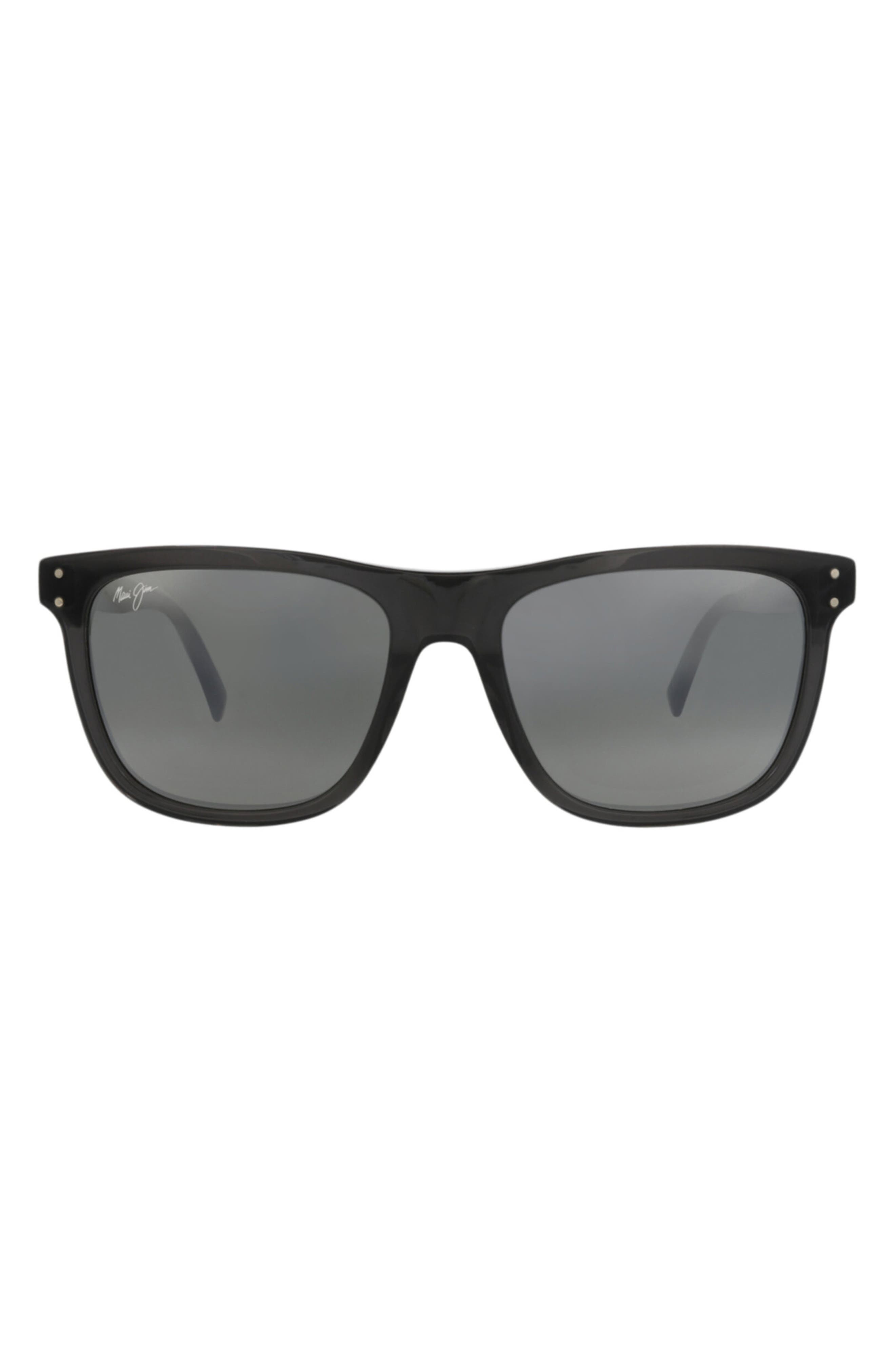 56mm Polarized Bi-Gradient Square Sunglasses