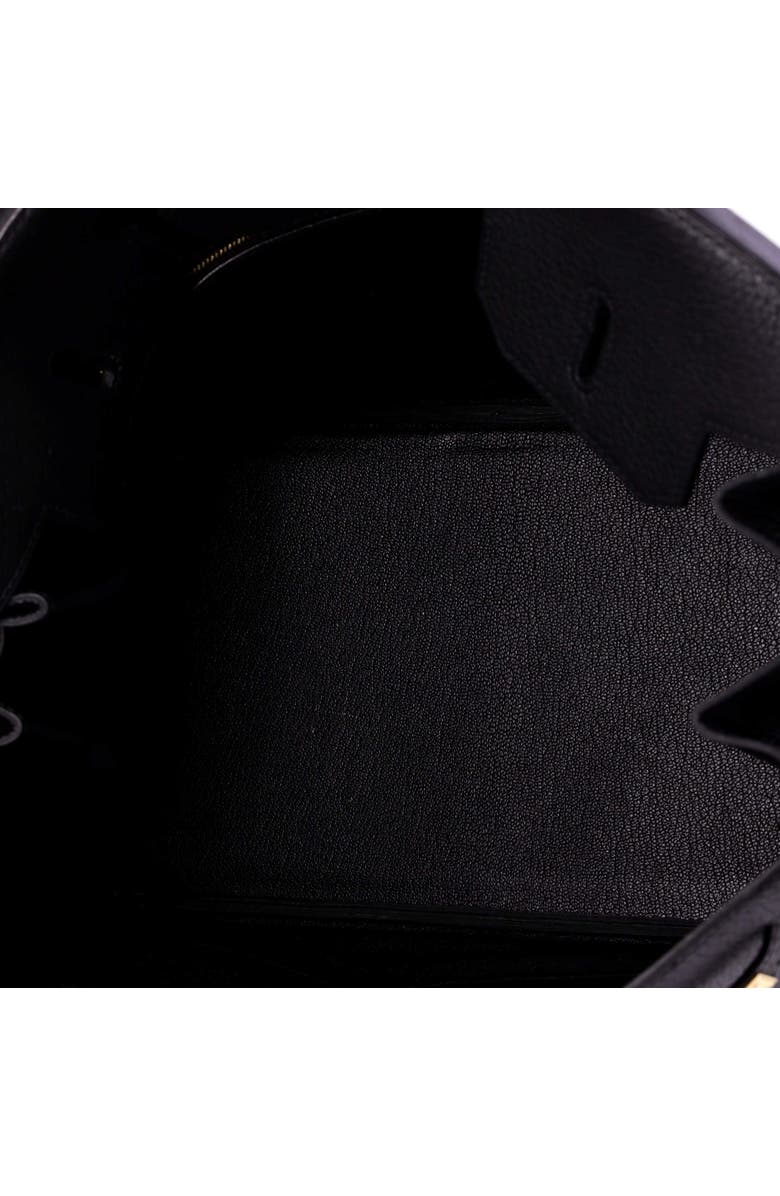 Pre-Owned Hermes Birkin Handbag Black Fjord with Gold Hardware 35, Alternate, color, Noir