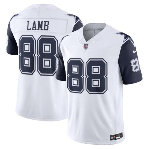 Men's Nike CeeDee Lamb White Dallas Cowboys Alternate Vapor F.U.S.E. Stitched Limited Jersey