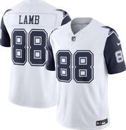 Nike Men's Nike CeeDee Lamb White Dallas Cowboys Alternate Vapor F.U.S.E. Stitched Limited Jersey