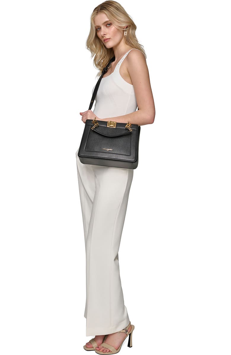 KARL LAGERFELD PARIS Ivette Satchel, Alternate, color,