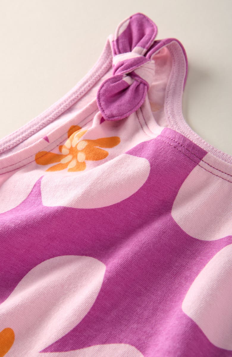 Tucker + Tate Kids' Floral Cotton Peplum Tank, Alternate, color, Pink Rosebud Bold Floral