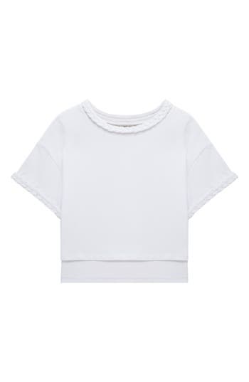 HABITUAL HABITUAL KIDS' BRAID TRIM T-SHIRT 