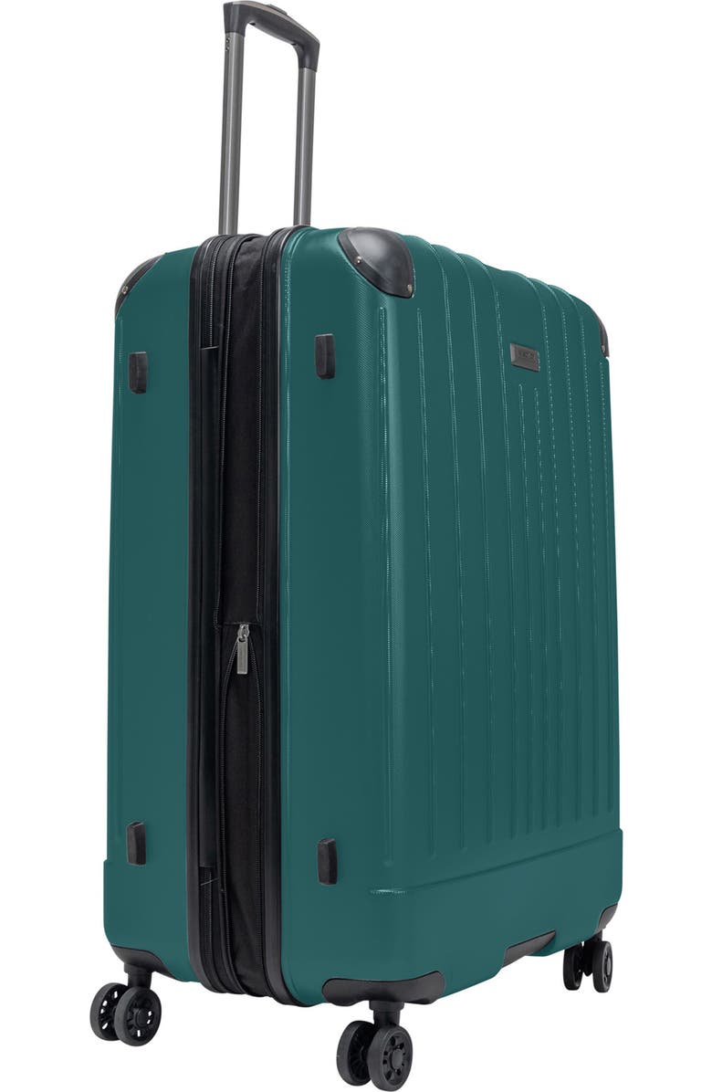 Kenneth Cole Flying Axis 20-Inch Hardside Carry-On Luggage, Alternate, color, Midnight Turquoise