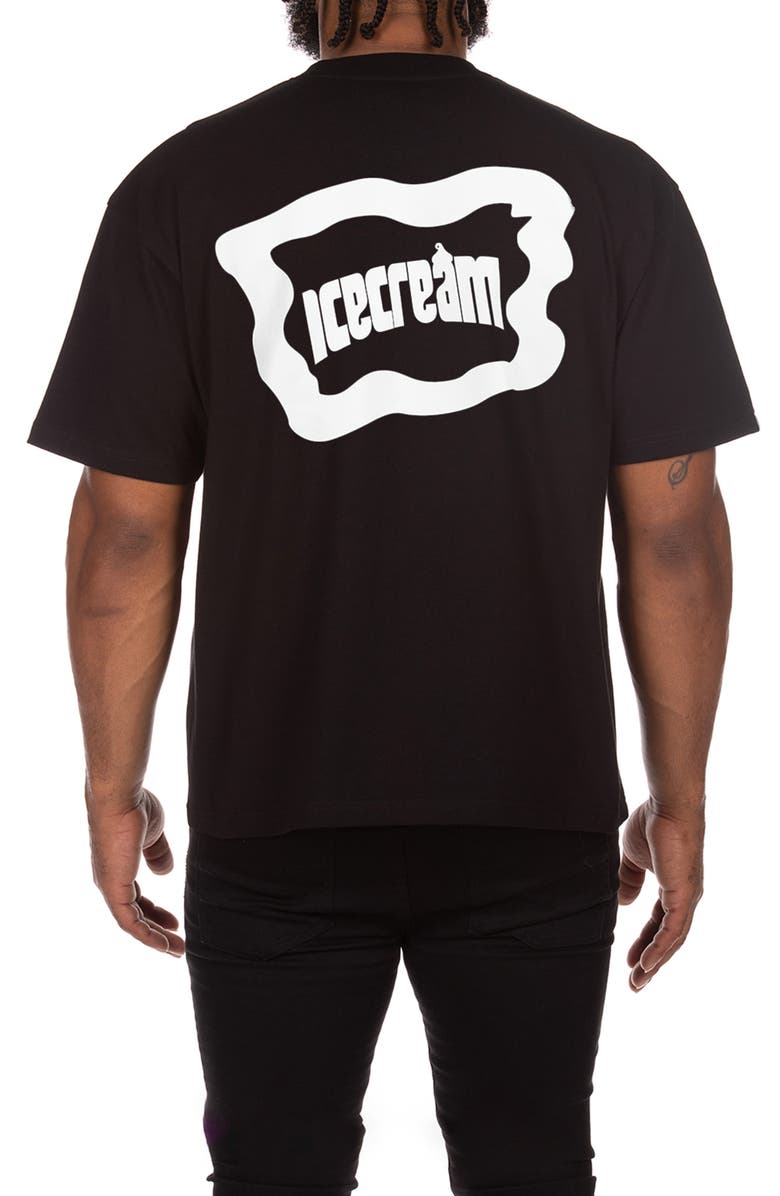 ICECREAM Street Life Graphic T-Shirt, Alternate, color, Black
