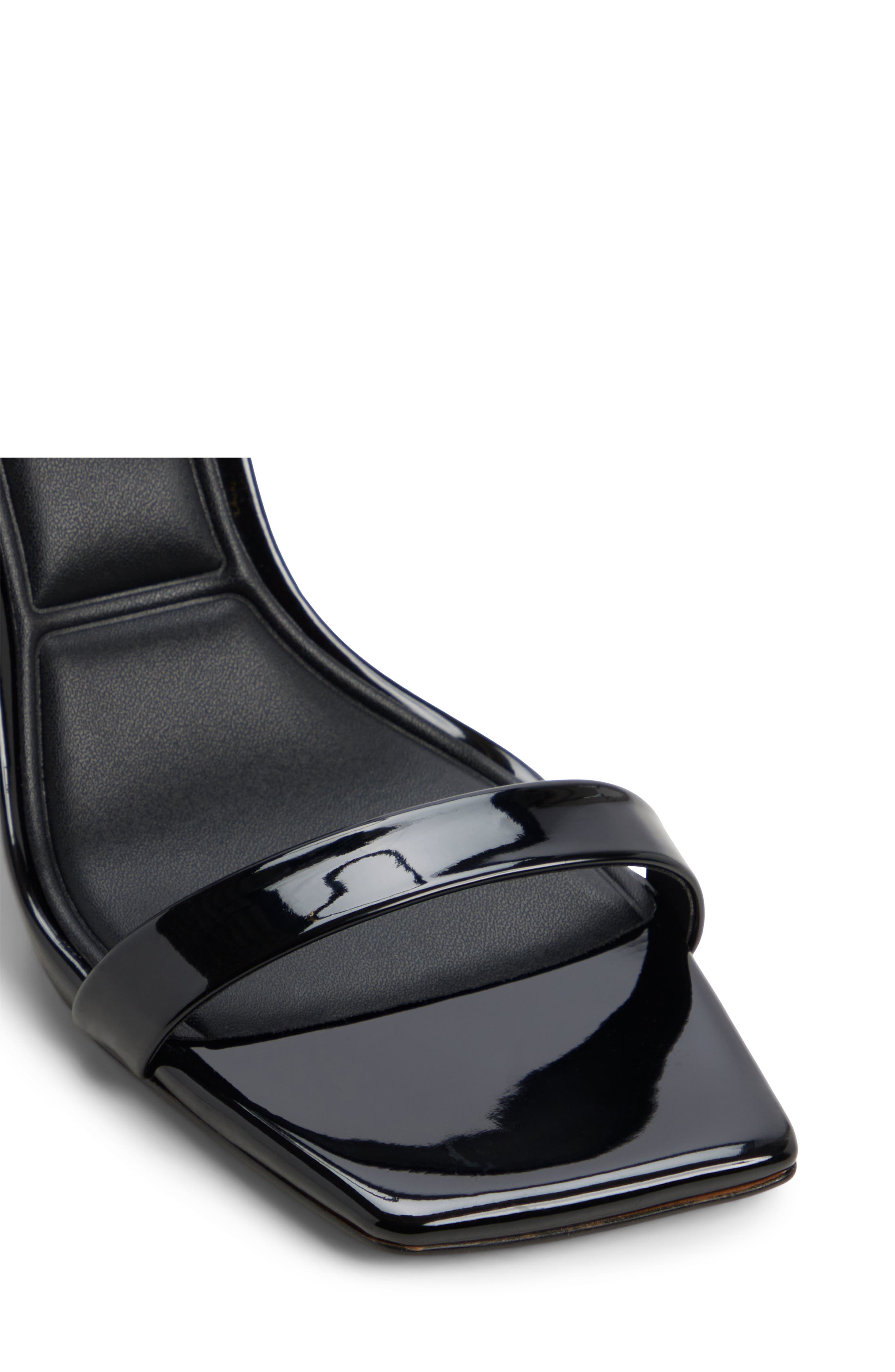 ALDO Azzira Ankle Strap Sandal, Alternate, color, Black