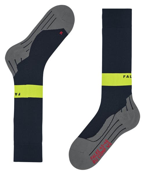Falke Ru Compression Energy Running Socks In Blue