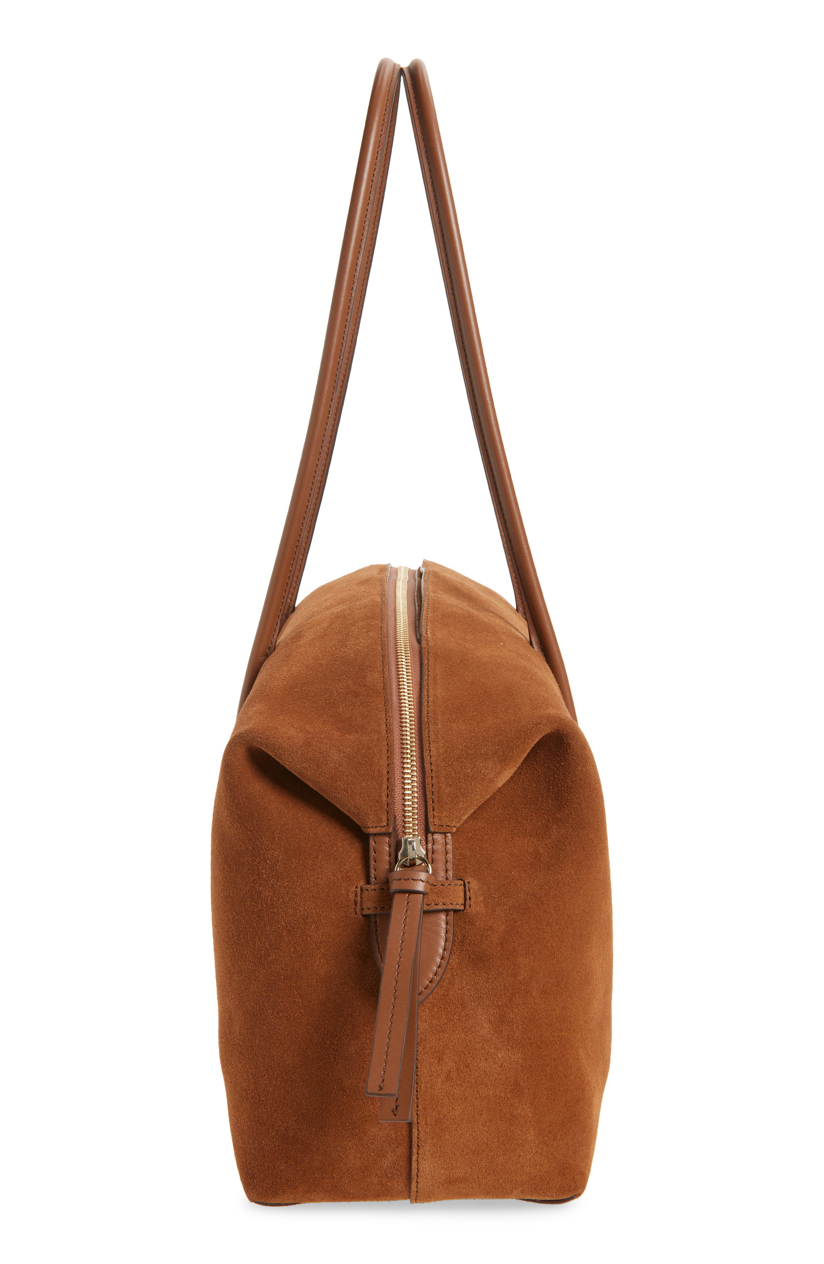 DeMellier The Stockholm Leather Top Handle Bag, Alternate, color, Tan