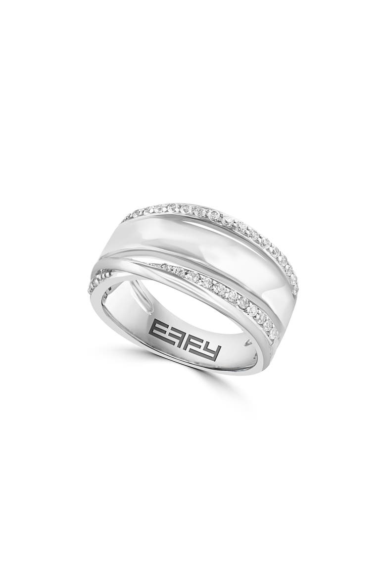 Zircon Ring, Main, color, SILVER