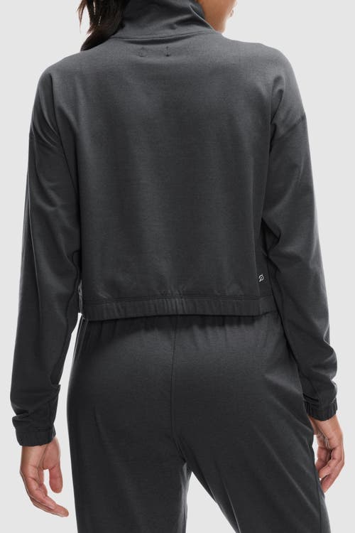 Peloton Dreamblend Funnel Neck In Heather Grey