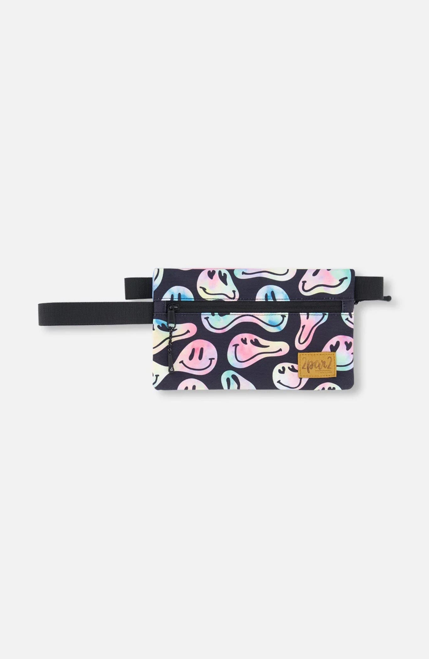 Deux par Deux Double Pencil Case, Main, color, Smiley Face Girl