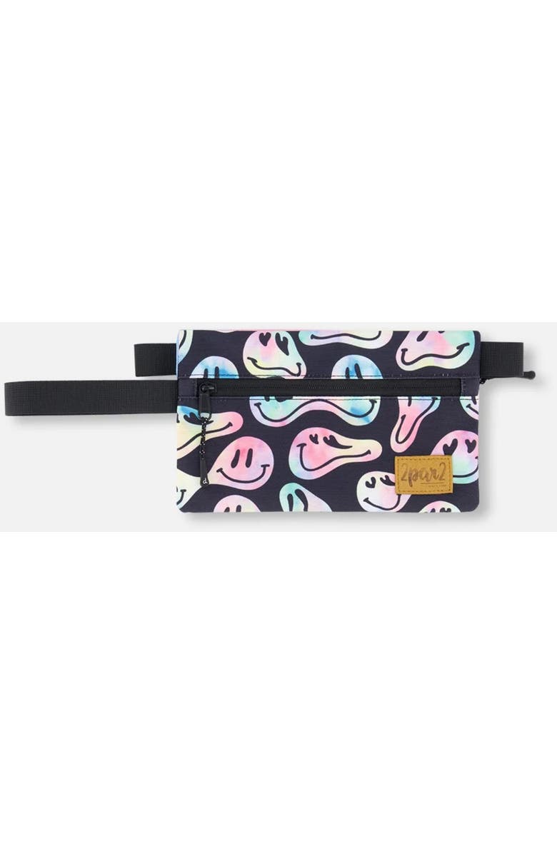 Deux par Deux Double Pencil Case, Main, color, Smiley Face Girl