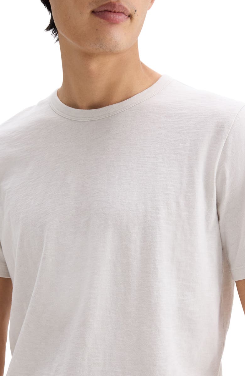 Theory Cosmo Solid Crewneck T-Shirt, Alternate, color, Fog