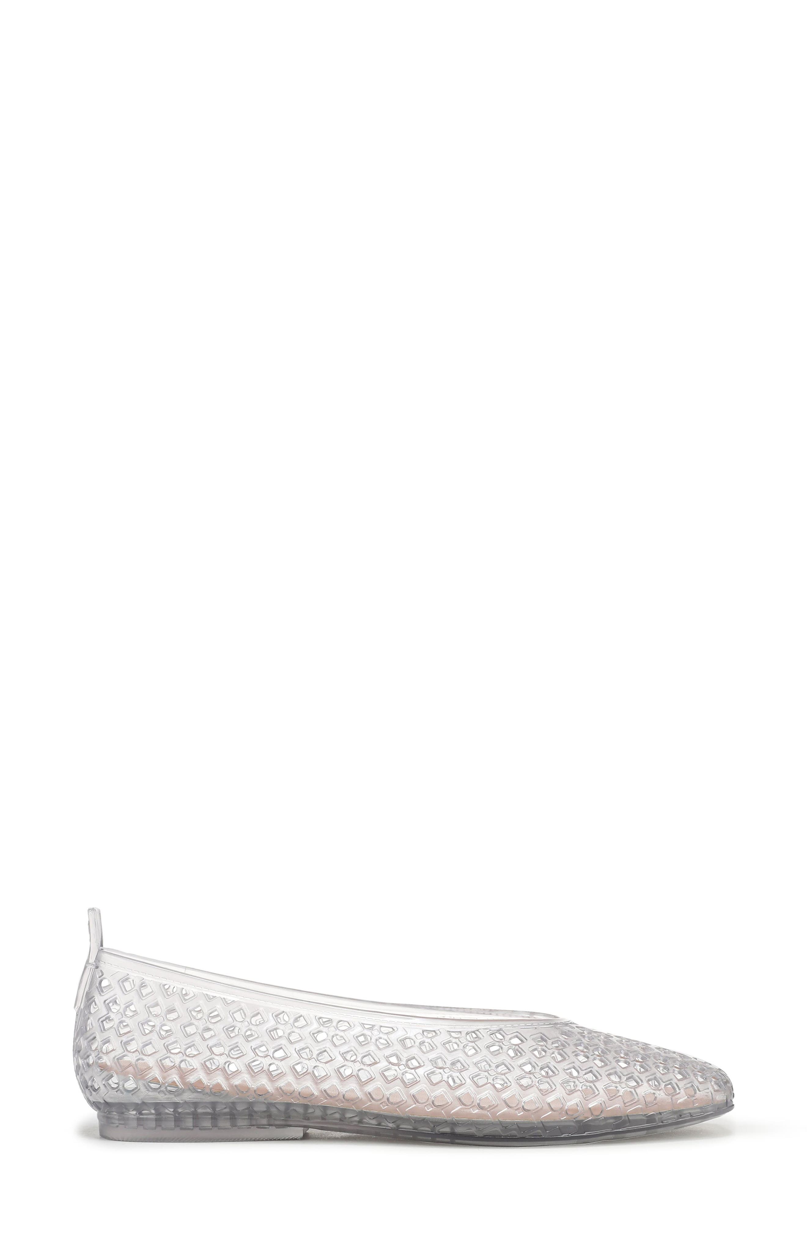 Carla Jelly Flat, Alternate, color, CLEAR