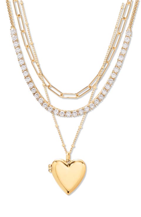 Isabella Set of 3 Tennis Layering Necklaces