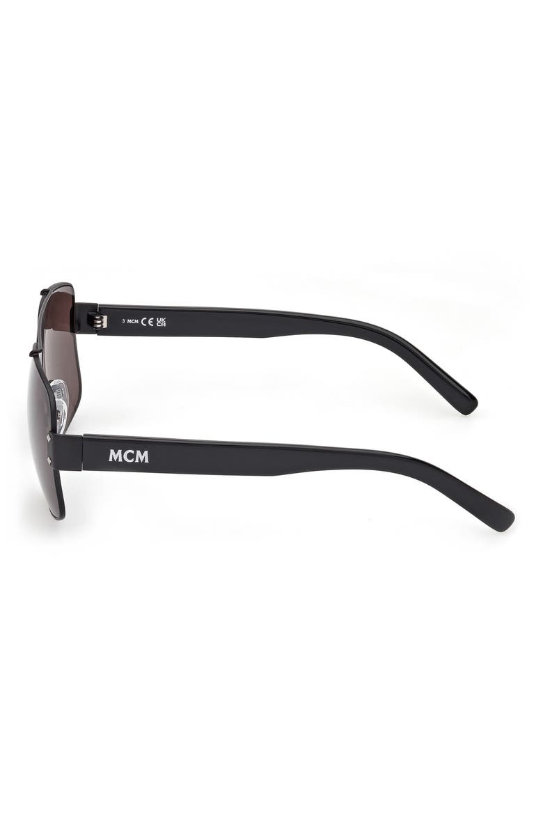 58mm Navigator Sunglasses, Alternate, color, BLACK/ OTHER / SMOKE