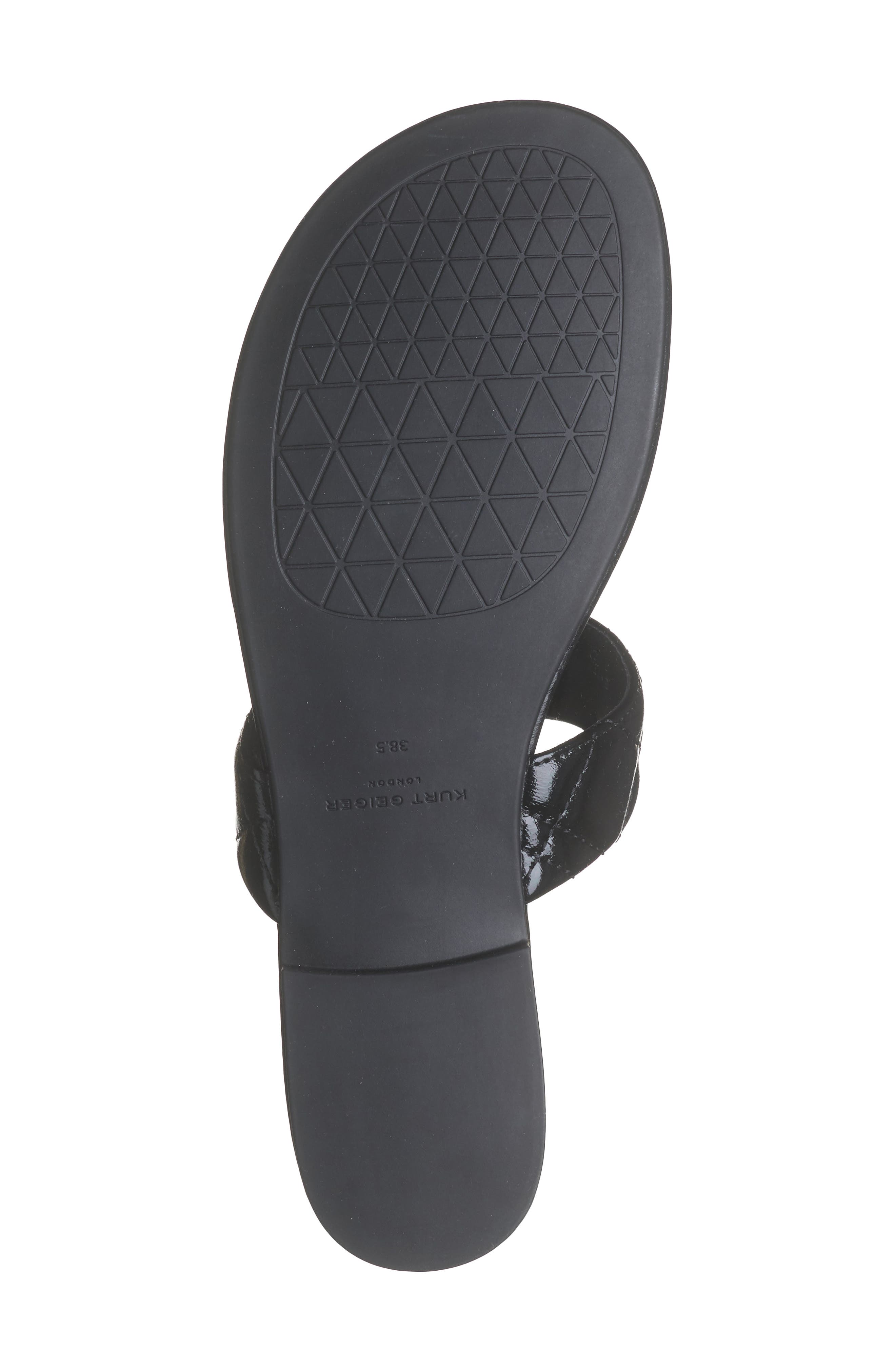 Kurt Geiger London Brixton T-Strap Sandal, Alternate, color, Black