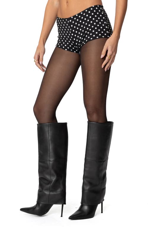 EDIKTED EDIKTED MAXENE POLKA DOT MICRO SHORTS 