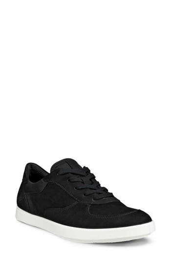 Ecco Leisure Sneaker In Black