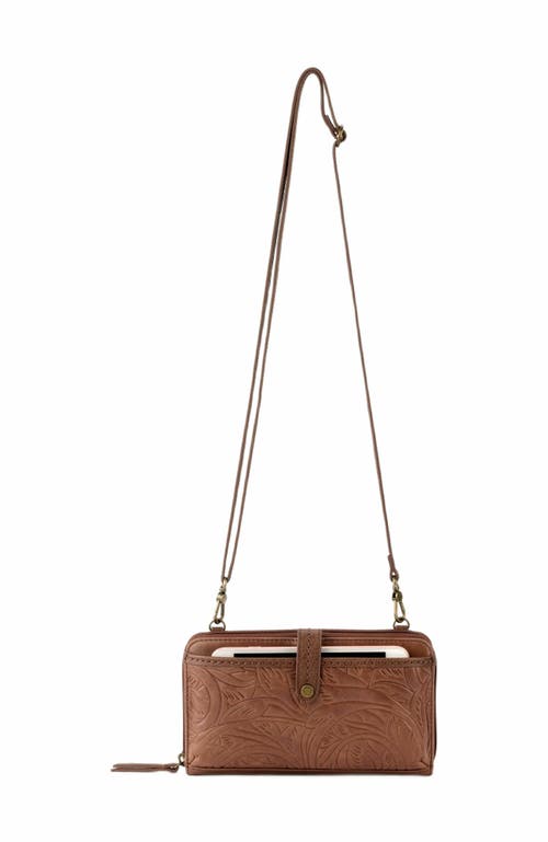 The Sak Iris Smartphone Crossbody Bag In Brown
