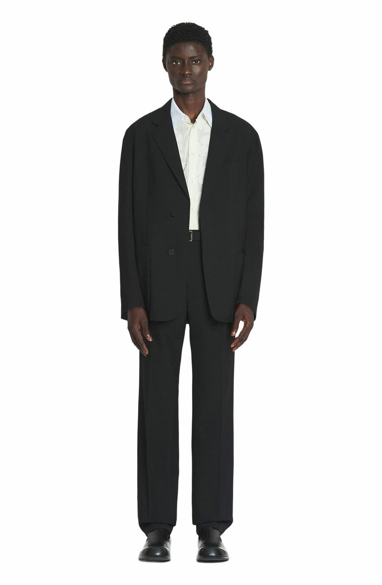 Lanvin Loose-Fitting Wool Jacket, Main, color,