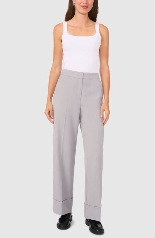Shop Halogen ® Cuff Wide Leg Pants In Ultimate Grey