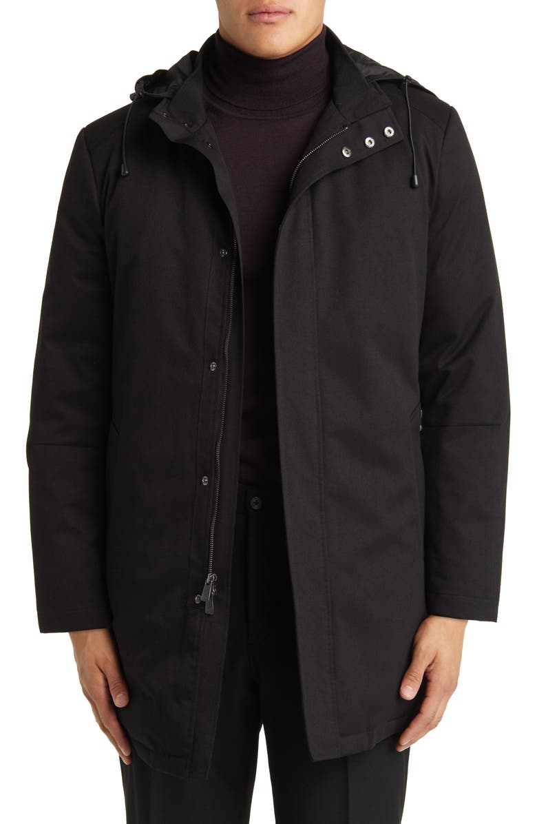 Hart Schaffner Marx Harper Technical All Weather Water Resistant Down Coat, Main, color, 