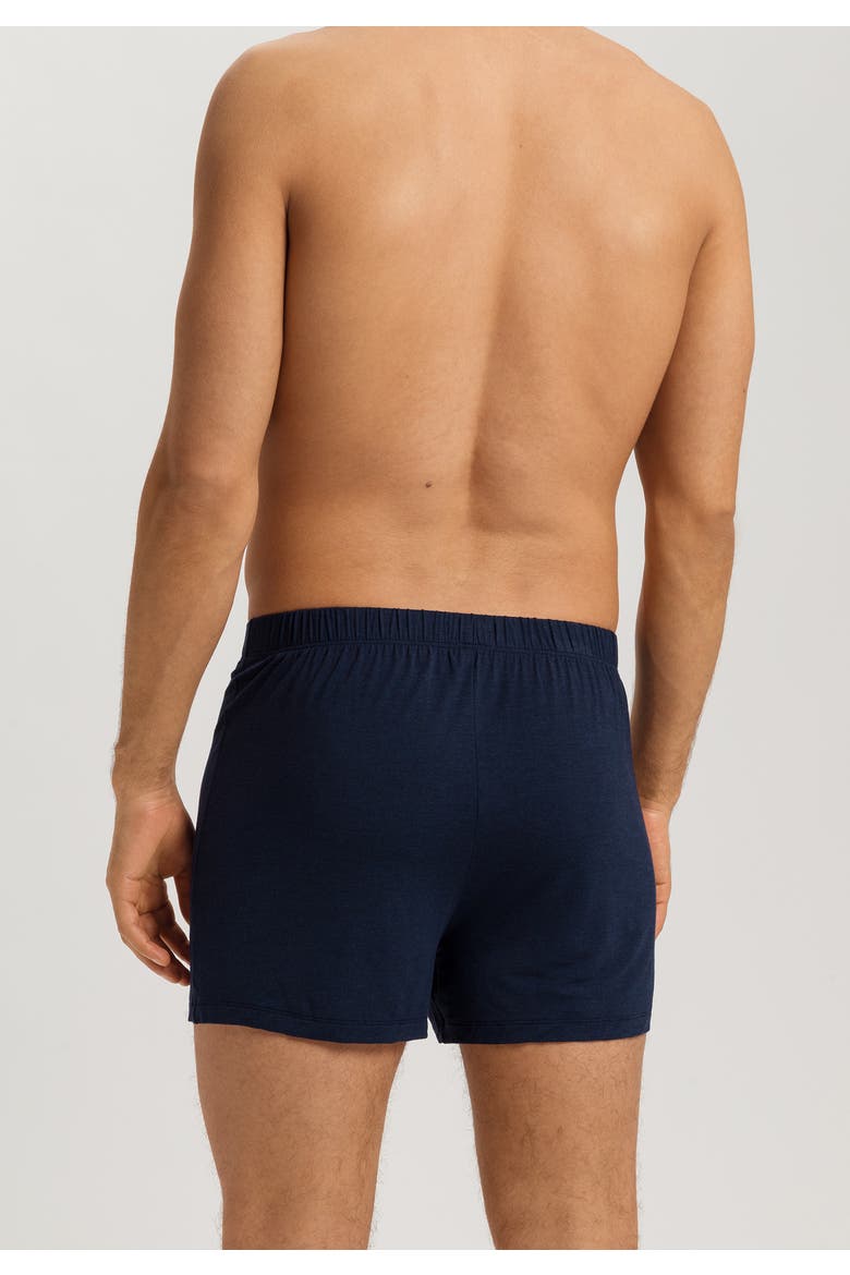 Casuals Single Jersey Boxers With Button Fly, Alternate, color, Deep Navy
