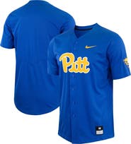 Nike Men's Nike Royal Pitt Panthers Replica Baseball Jersey