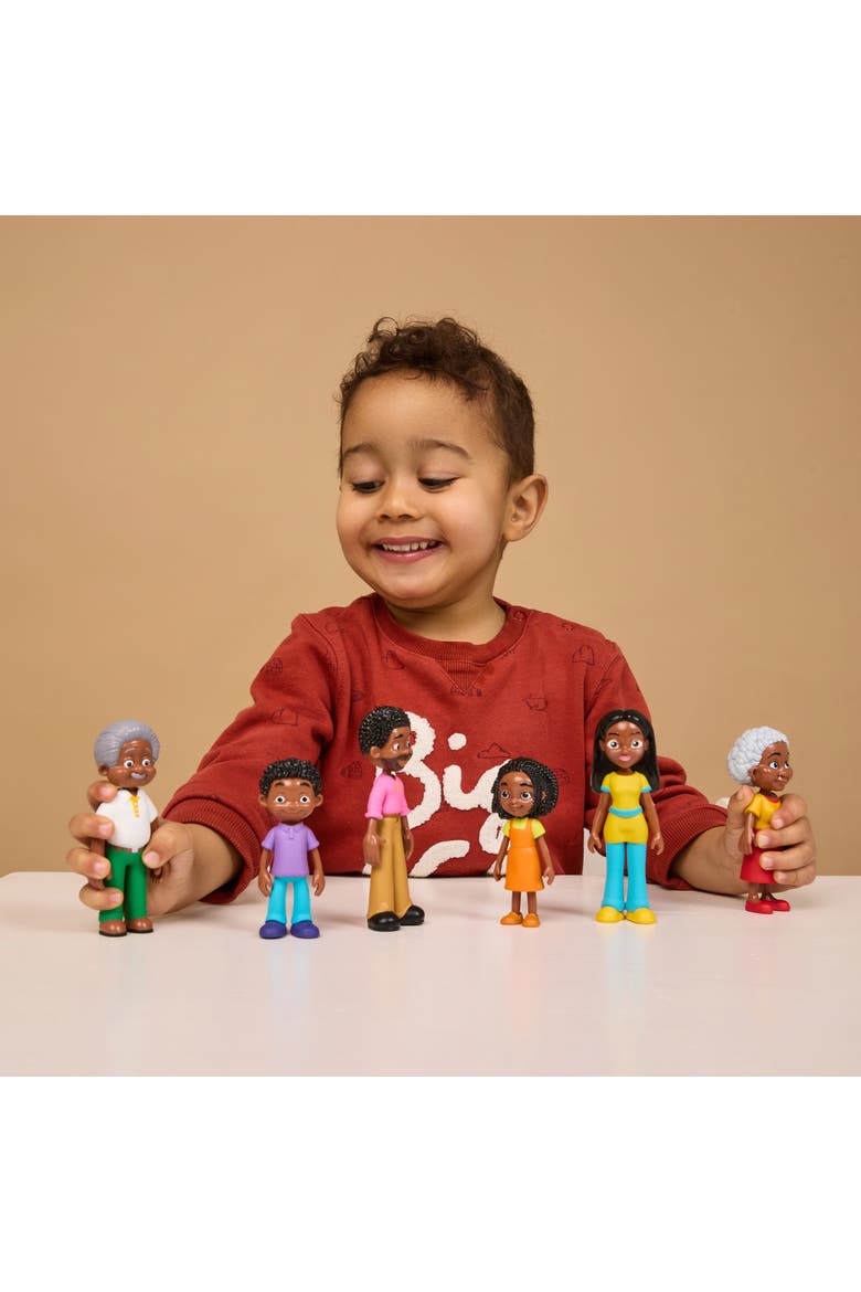 Dark-Skinned Family, Alternate, color, Dark Skin