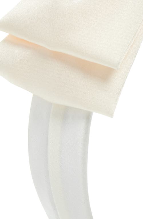 Cara Kids' Double Blow Headband In Ivory
