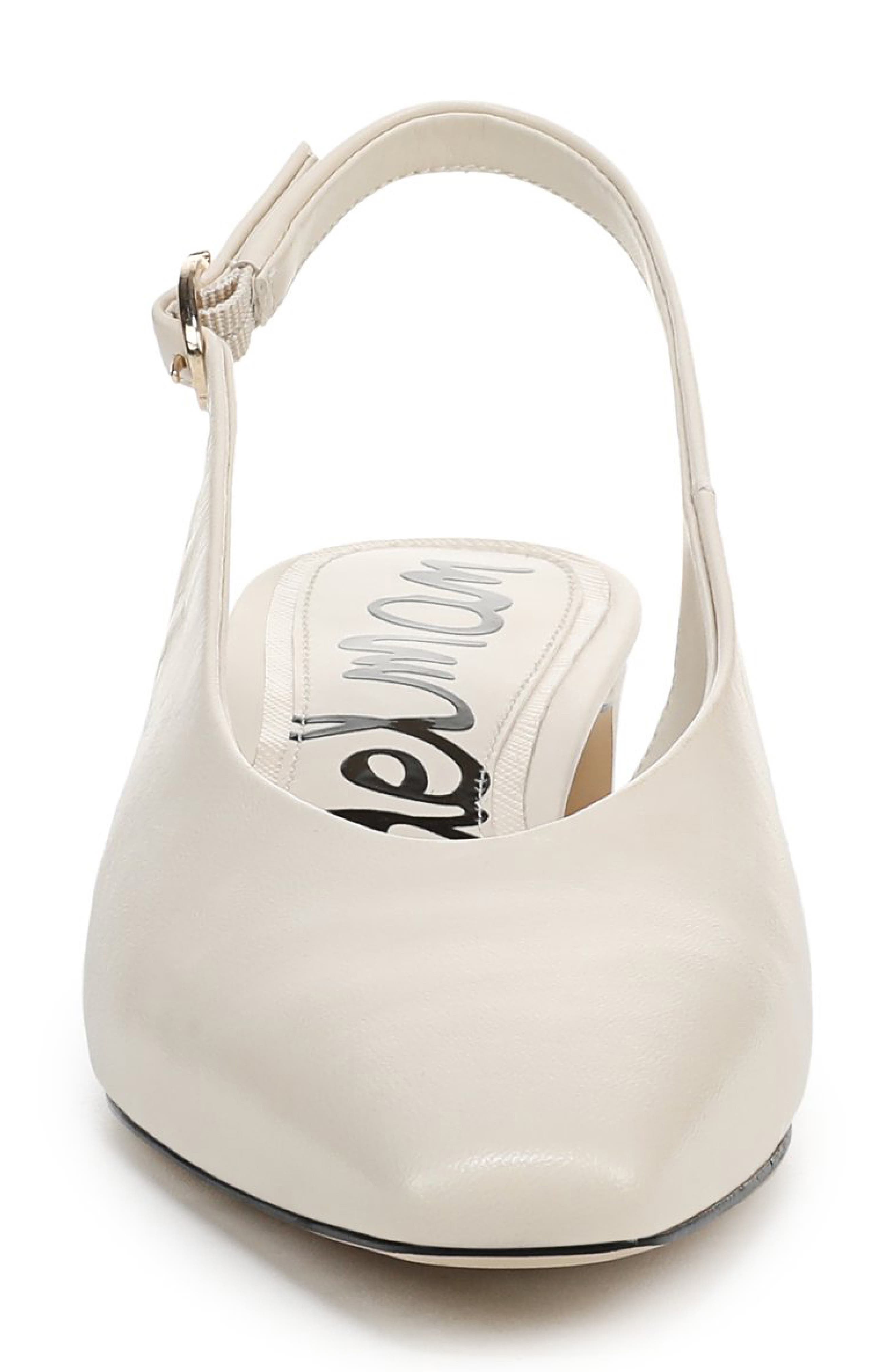 Sam Edelman Ronnie Slingback Pump, Alternate, color, Modern Ivory