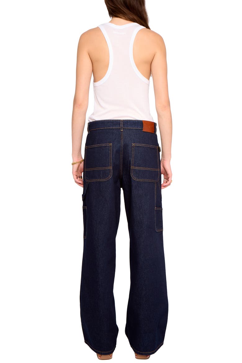Perya Straight Leg Cargo Jeans, Alternate, color, BRUT