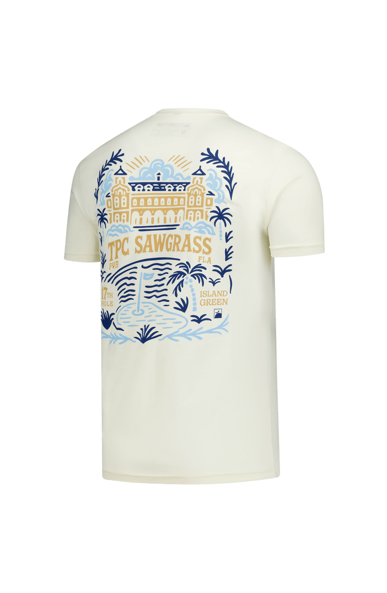 FLOMOTION Unisex Flomotion Cream THE PLAYERS Clubhouse T-Shirt, Alternate, color, Cream