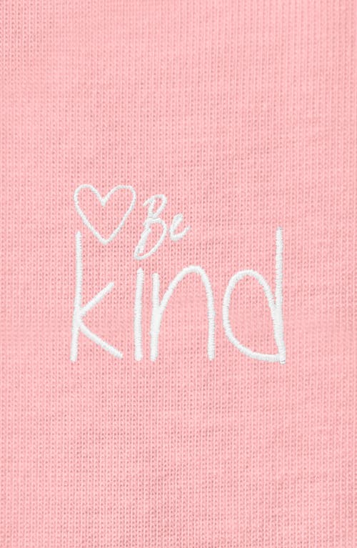 Dalix Be Kind Womens Relaxed Tee In Pink