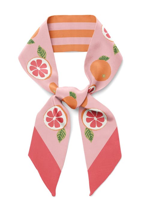 California Pomelo Twilly Ribbon Scarf