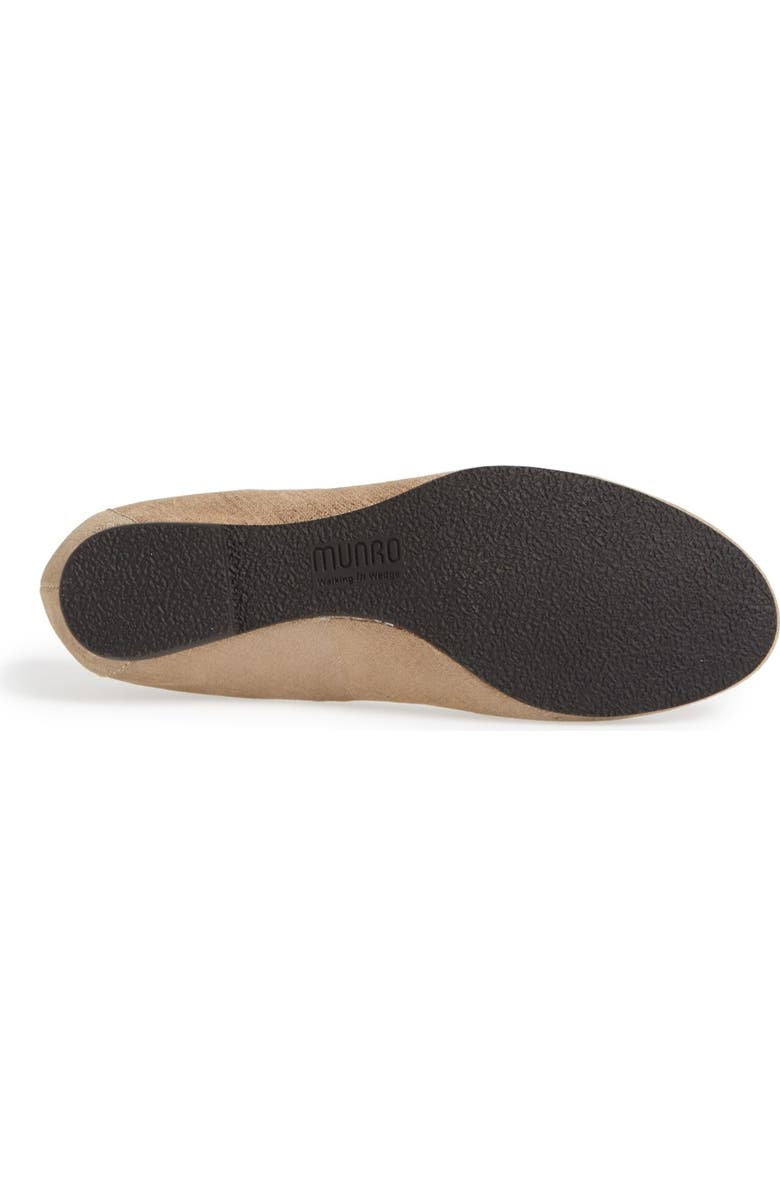 Munro 'Ashlie' Flat, Alternate, color, Gold