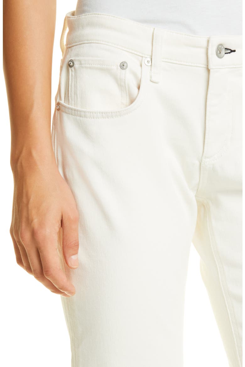 Dre Loopback Boyfriend Jeans, Alternate, color, ECRU