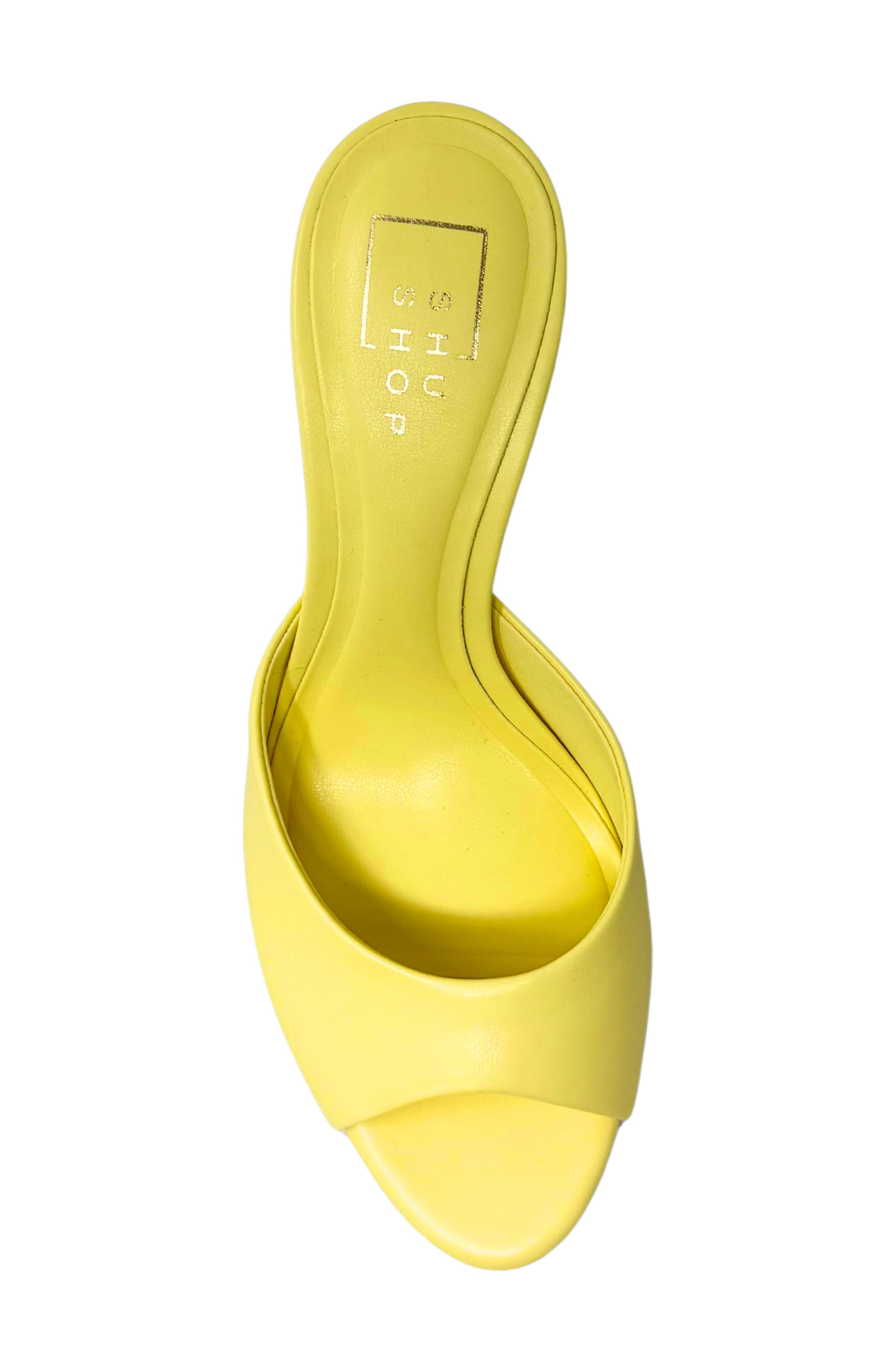 Elaine Slide Sandal, Alternate, color, YELLOW